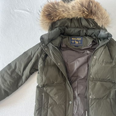 Woolrich Winterjacke Khaki Grösse L Original