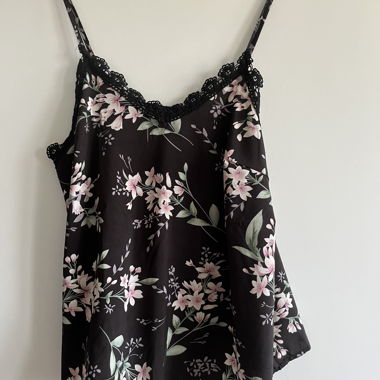 Floral Spaghetti Strap Top