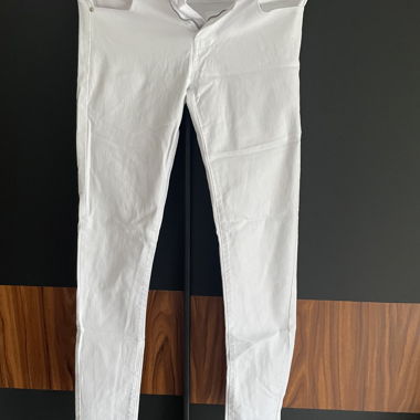Jeans blanc homme