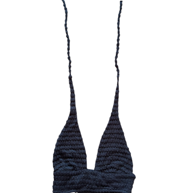 Bershka Croptop braun
