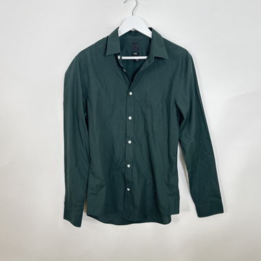 Chemise Slim Fit Verte H&M
