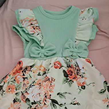 Baby Kleid inklusive Body Grösse 50/56