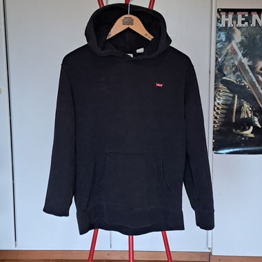 Felpa con cappuccio Levi's nera M