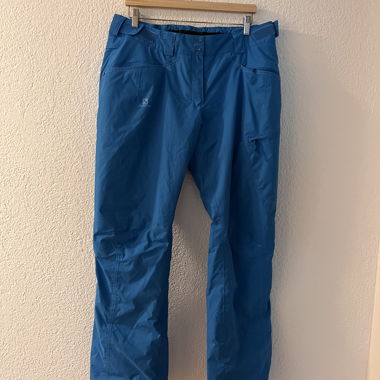 Pantaloni da sci/snowboard Salomon blu