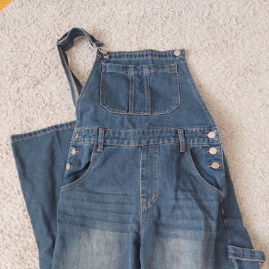 Blaue Latzhose (nie getragen)