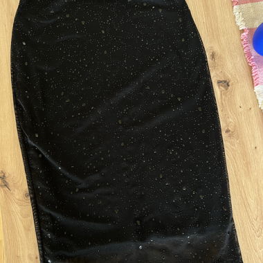 Jupe noire midi