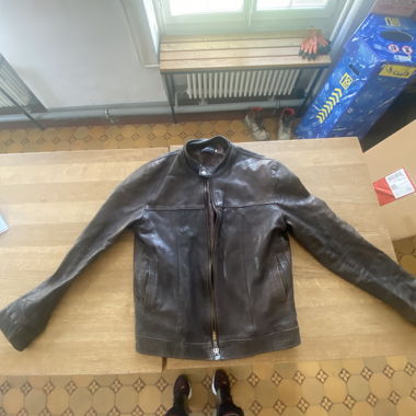 Giacca in pelle xagon