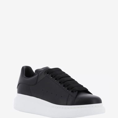 Alexander McQueen Scarpe da ginnastica in pelle liscia EU36