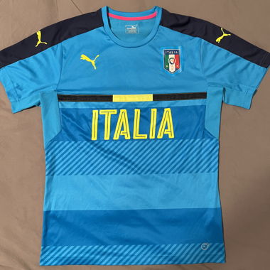 Puma Italien Fussballtrikot blau