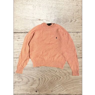 Maglione in maglia rosa 