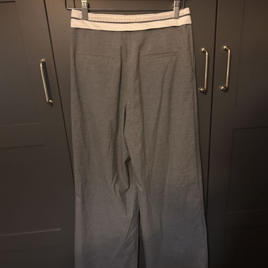 Stradivarius Dark Grey wide trousers 
