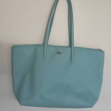 Lacoste-Blau Tasche