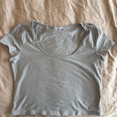 Top t-shirt basique gris 