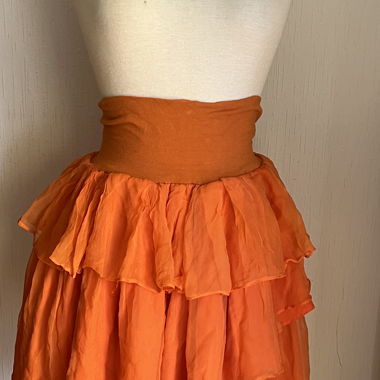 Jupe à volants viscose taille S/M