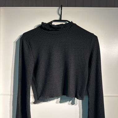 Crop-Langarmshirt