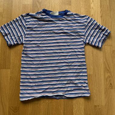 T-shirt à manches courtes rayé