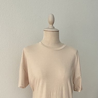 Langes T-Shirt-Kleid 