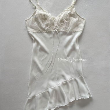 Fairy White Slip in Chiffon Taglia S