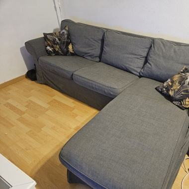 Ecksofa grau. Muss schnellstmöglich raus! Bitte! 😁