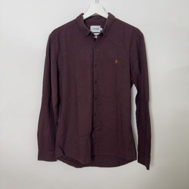Farah Burgundy Shirt M