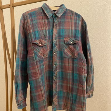 Chemise en flanelle vintage