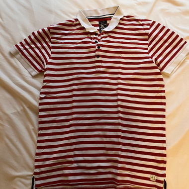 polo vintage a righe