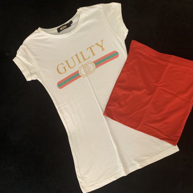 BANDEAUCROP & T-SHIRT MISSPAP XS