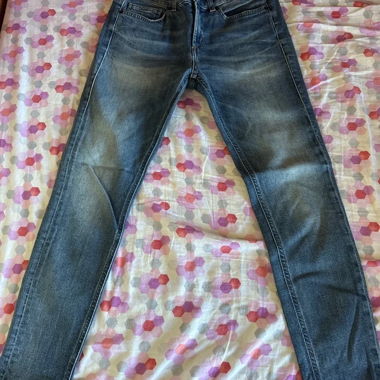 Jeans DONDUP neri effetto used