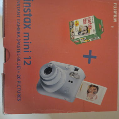 Fujifilm Instax Mini 12 Set (Pastel Blue)