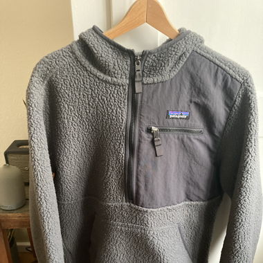 Patagonia Fleece grau
