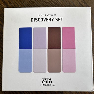 Coffret Découverte ZARA, 4x75 ml, Neuf, Parfum d’été