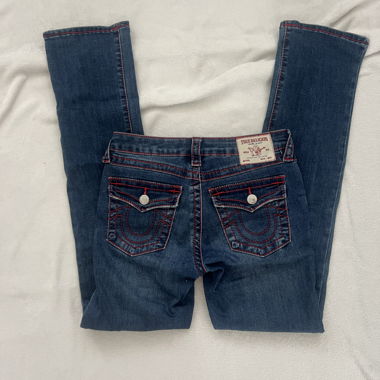 Jeans True Religion Billie a vita medio-alta e gamba dritta