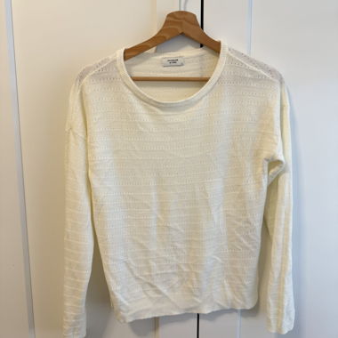 White Knit Sweater
