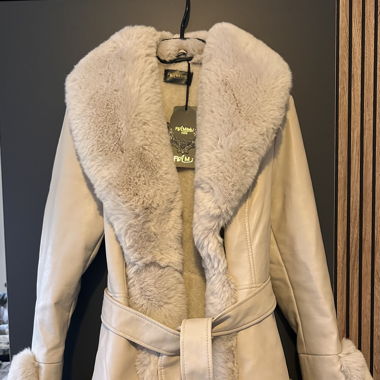  Veste chaude rose pâle