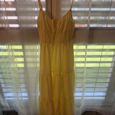 Yellow Summer Dress
