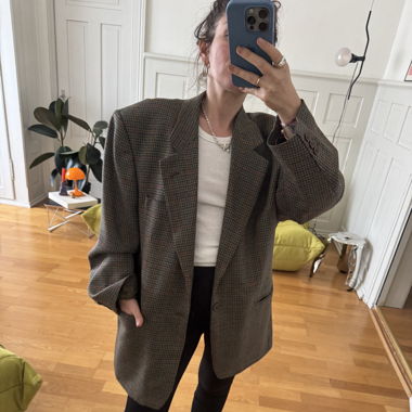 Vintage wool blazer