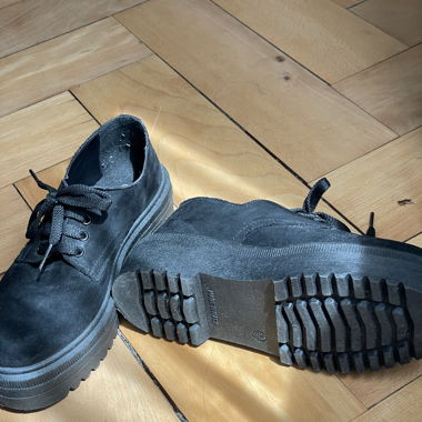 Urban Outfitters Platform Shoes Oxford black 
