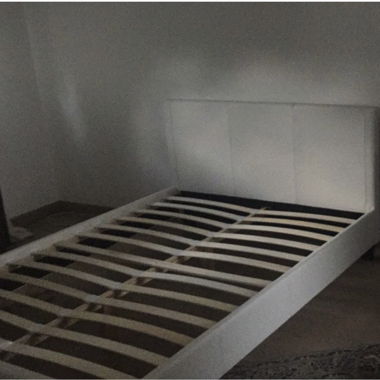 140x190 Bed with Slatted Base