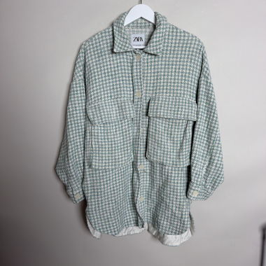 Surchemise Zara texturée