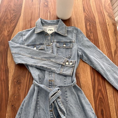 Robe en jean Zara