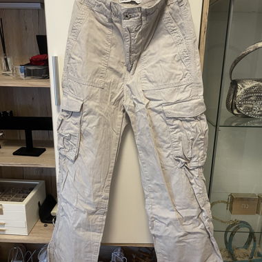 Bershka Cargo Straight Trousers