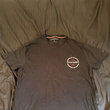 T-shirt Tommy Hilfiger noir