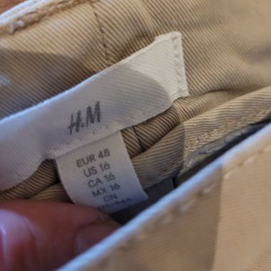 Beige H&M Trousers