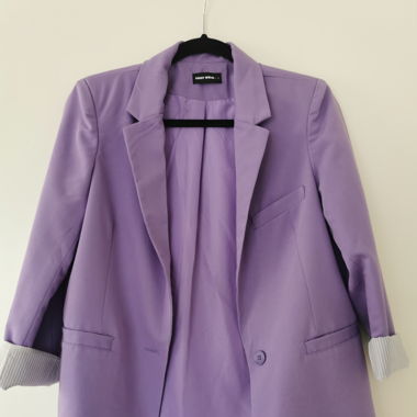 Blazer mit Schulterpolster