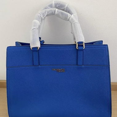 Sac Trussardi T‑Easy Light Tote bleu
