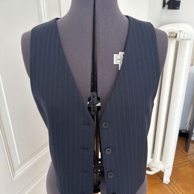 Gilet da donna blu scuro