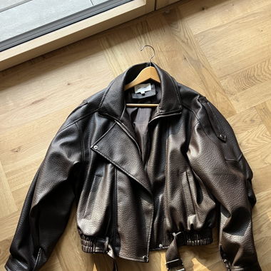 Veste biker effet cuir (Type Zara)