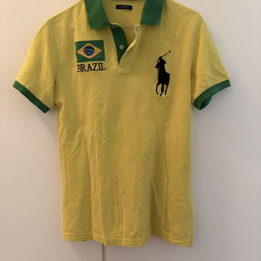 T-shirt Polo Brazil vintage