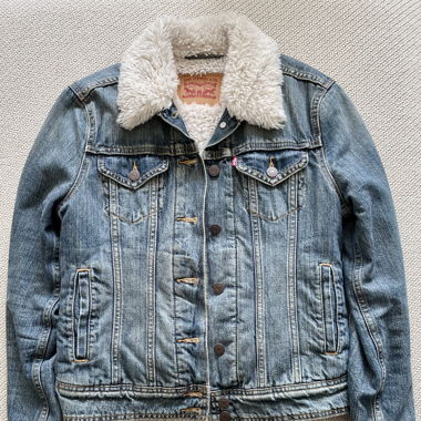 Levis Jeans Jacke Sherpa Frauen
