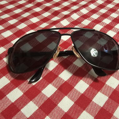 Lunettes de soleil aviateur noires
